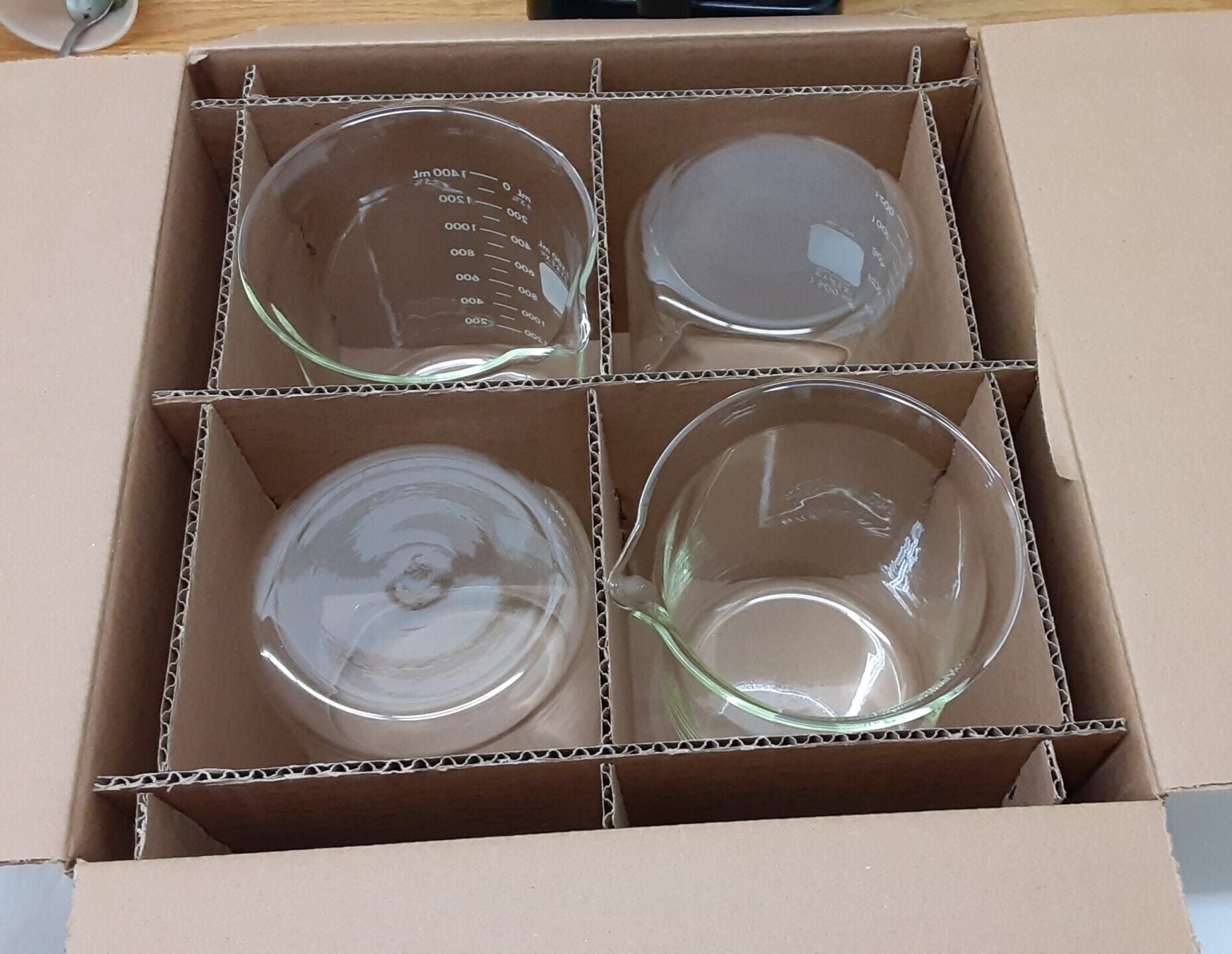 1500 ml Pyrex Beakers - Inventory Reduction